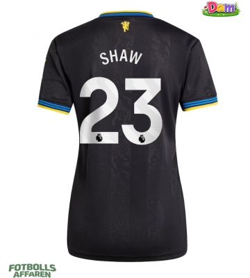 Manchester United Luke Shaw #23 Tredje Tröja Kvinnor 2025-26 Kortärmad